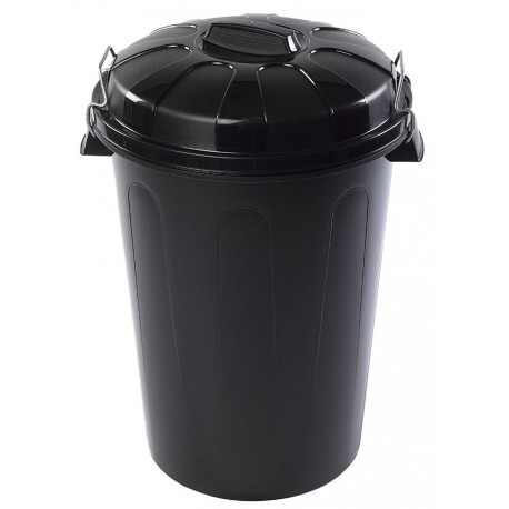 CASAL/BIDONE PLASTIC FORTE NERO LITRI 21