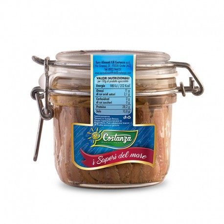 ALICI FILETTI COSTANZA PEPATE VASO ERMETICO GR.230