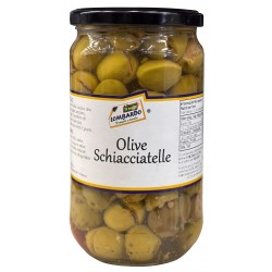 OLIVE IL MEGLIO VERDI SCHIACCIATELLE VASO GR.580