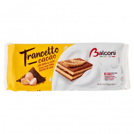 MERENDE BALCONI TRANCETTO CACAO GR.280 PZ.10