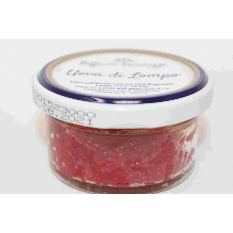 UOVA DI LOMPO ROSSO VASETTO GR.50 *