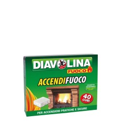 ACCENDIFUOCO DIAVOLINA CUBI 40 PZ