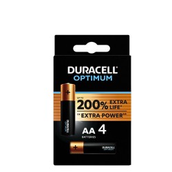 BATTERIE DURACELL OPTIMUM AA STILO B4 - MN1500