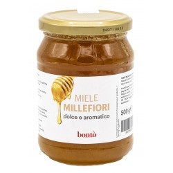 MIELE MILLEFIORI BONTO' LIQUIDO GR.500
