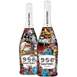 BOLL/NE SPUMANTE SANTERO MALODESIGN EX/DRY CL.75