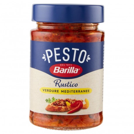 PESTO BARILLA RUSTICO MEDITERRANEO GR.200