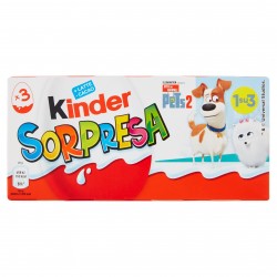 FERRERO KINDER SORPRESA UNISEX NATOONS GR.60X3 T3