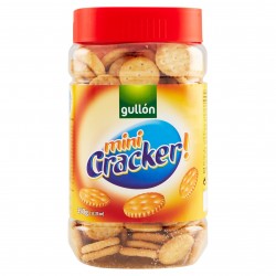 PANE CRACKERS MINI GULLON BARATTOLO GR.350