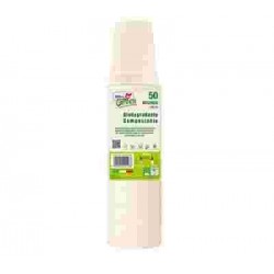 BICCHIERI DOPLA BIODEGRADABILE ML.200 PZ.50
