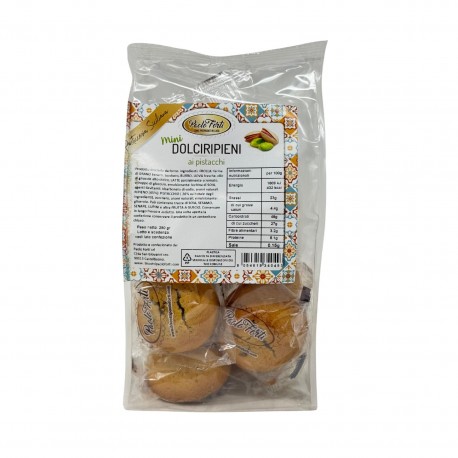 BISC.PAOLO FORTI MINI DOLCI RIP.PISTACCHI GR.250