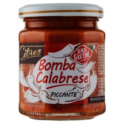 CREMA BOMBA CALABRESE PICCANTE CITRES VASO GR.200