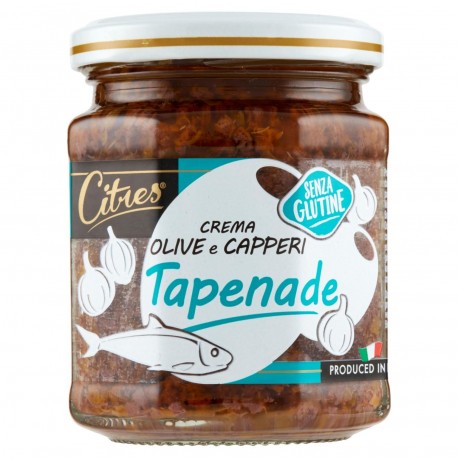 CREMA TAPENADE OLIVE/CAPP./ACC. CITRES VASO GR.200