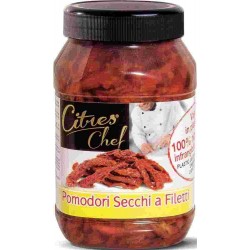 POMODORI SECCHI FILETTI OLIO VASO CITRES GR.980