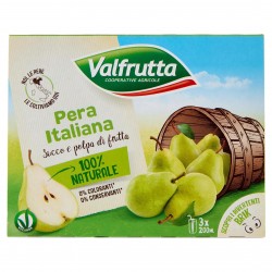 SUCCHI VALFRUTTA BRIK PERA DA ML.200X3