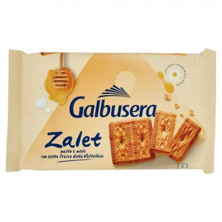 BISC.GALBUSERA ZALET CON MALTO E MIELE GR.510