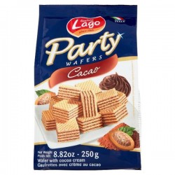 BISC.LAGO WAFER CACAO PARTY GR.250