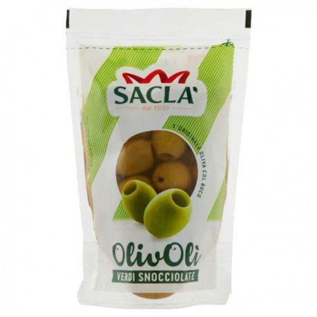 OLIVE VERDI SACLA' SNOCCIOLATE GR.185 BUSTA