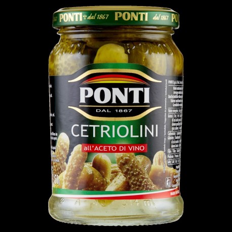 CETRIOLINI ALL'ACETO PONTI GR.290