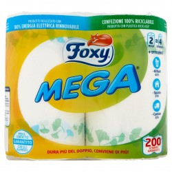 ASCIUGATUTTO FOXY MEGA 2/ROTOLI 2V DECORATO