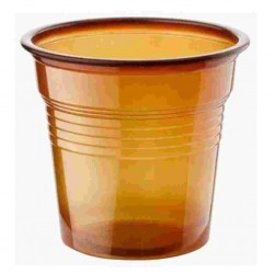 BICCHIERI MARRONE PP CAFFE DOPLA CC.80 PZ. 50