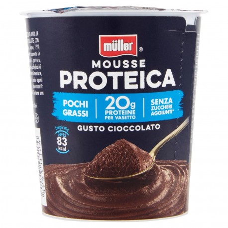 YOGURT MULLER MOUSSE PROTEICA CIOCCOLATA GR.200
