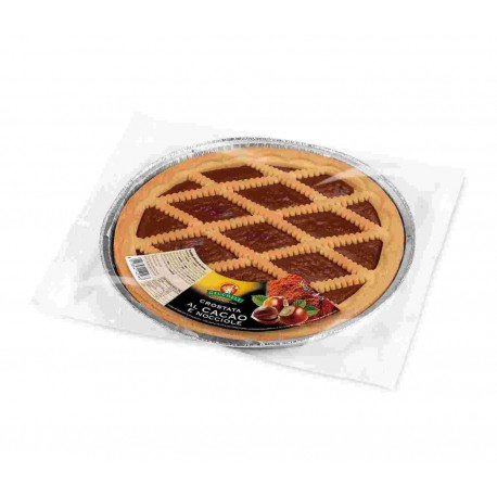 MERENDE GECCHELE CROSTATA CACAO E NOCCIOLE GR.350