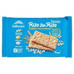 PANE GALBUSERA CRACKER RISO SU RISO GR.380