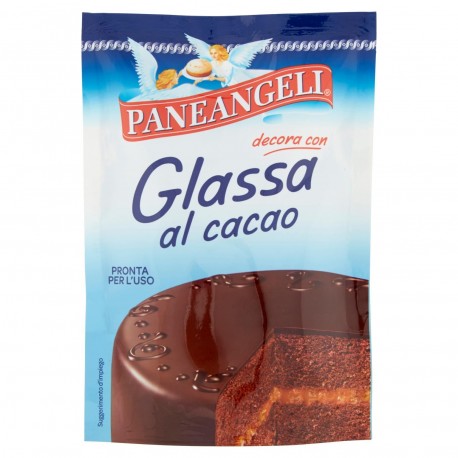 DECOR.TORTA GLASSA CACAO PANEANGELI CAMEO GR.125