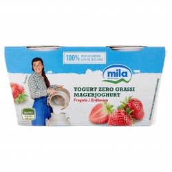 YOGURT MILA GR.125X2 BENES.FRAGOLA *