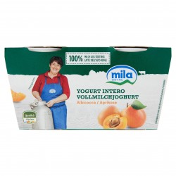 YOGURT MILA GR.125X2 INTERO ALBICOCCA *