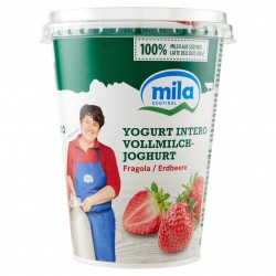 YOGURT MILA GR.400 INTERO FRAGOLA
