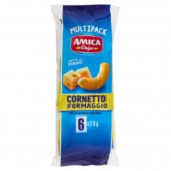 PATATINE AMICA CHIPS CORNETTI MAIS M.PACK GR.25X6