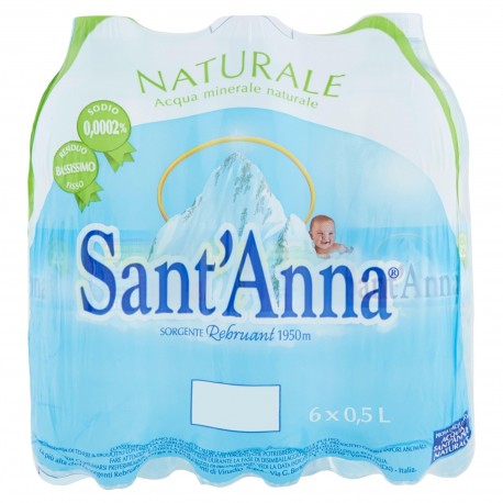 ACQUA SANT'ANNA NATURALE ML.500