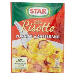 RISOTTO STAR PORCINI E ZAFFERANO GR.175