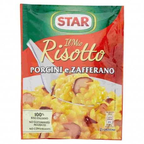 RISOTTO STAR PORCINI E ZAFFERANO GR.175