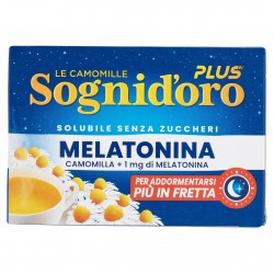 CAMOMILLA SOGNIDORO MELATONINA SOLUBILE 16FILTRI