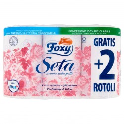 CARTA IGIENICA FOXY SETA 2V 4+2 RT