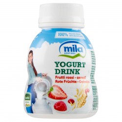 YOGURT MILA GR.200 DA BERE CEREALI E FRUTTI ROSSI*