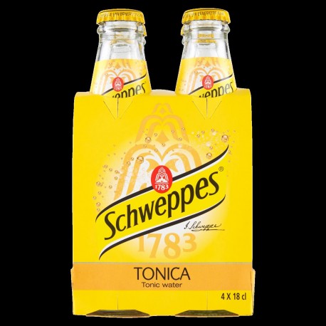 ACQUA TONICA SCHWEPPES VETRO CL.18X4