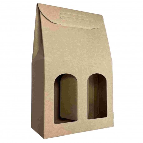 SCATOLA PORTABOTT.AVANA FINESTR. 2P F.TO 18X9X38