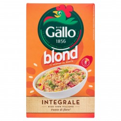 RISO GALLO BLOND INTEGRALE KG.1