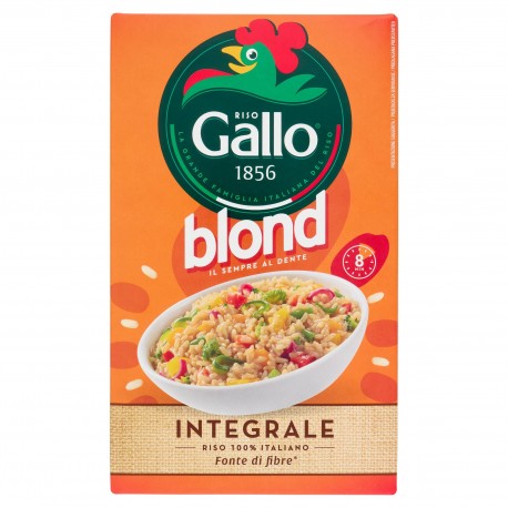 RISO GALLO BLOND INTEGRALE KG.1