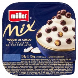 YOGURT MULLER MIX BIANCO COCCO&CERAL.CIOCC GR.150