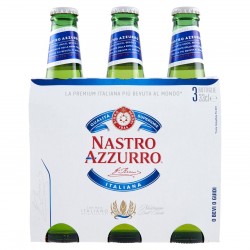 BIRRA NASTRO AZZURRO CL.33 TRIS