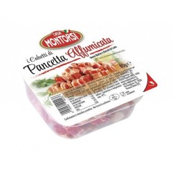 BLS PANCETTA CUBETTI AFFUMICATA C/MONTORSI GR.80 *