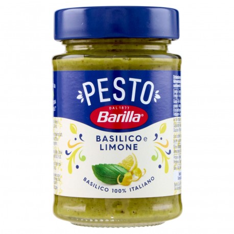 PESTO BARILLA VERDE BASILICO E LIMONE GR.190