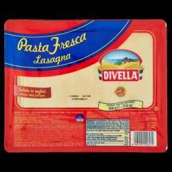 PASTA DIVELLA FRESCA LASAGNA SEMOLA GR.500 *
