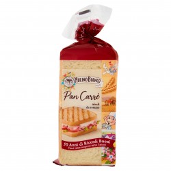 PAN CARRE' MULINO B.CLASSICO GR.285 X16 FETTE