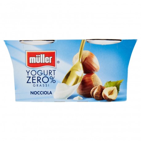 YOGURT MULLER ZERO % NOCCIOLA GR.125X2