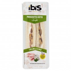 TRAMEZZINO FRESCO COTTO E FUNGHI GR.140